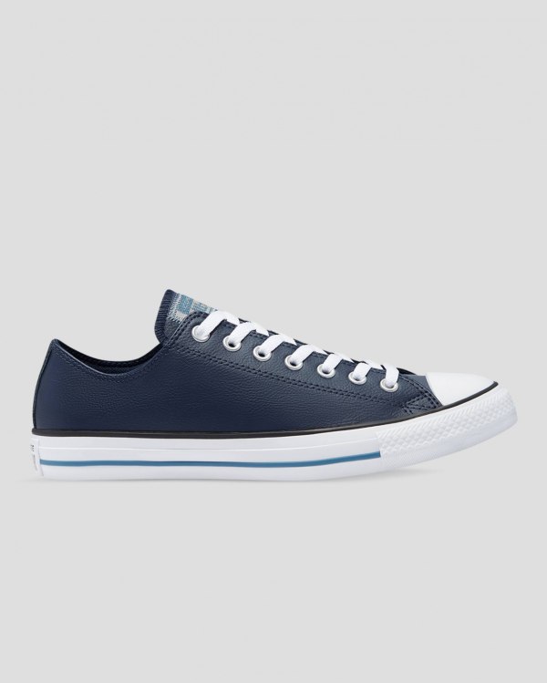 Converse Chuck Taylor All Star Summer Daze SL Blå Sko Danmark - Converse Lave Sneakers Herre - 78012